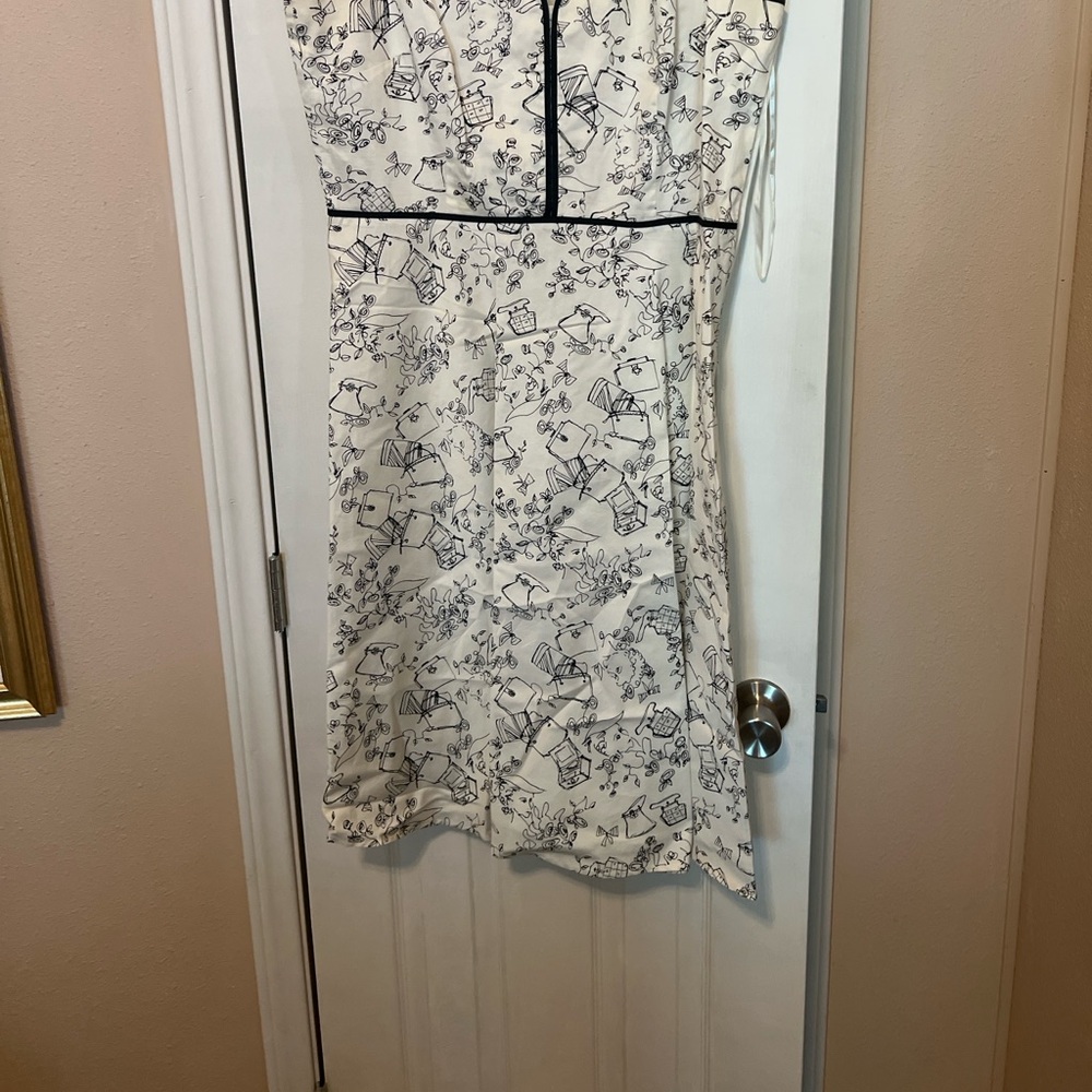 Liz Claiborne Black and White Dress